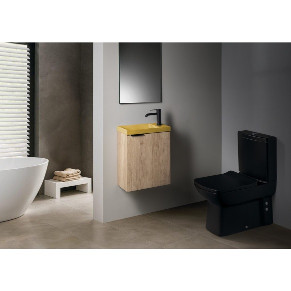 betoonist valamu AGOS 40x22cm,  L/R,  yellow poolläikiv