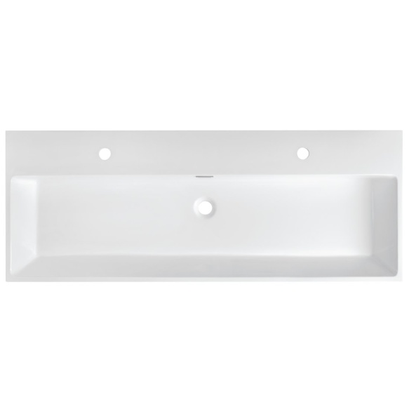 kivivmassist valamu AQUATIC 120x46 cm, valge