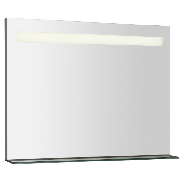 LED peegel Breto riiuliga 80x60.8 cm