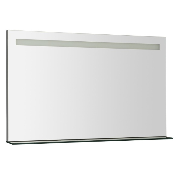 LED peegel Breto riiuliga 100x60.8 cm