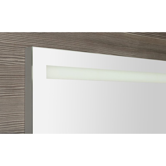 LED peegel Breto riiuliga 100x60.8 cm