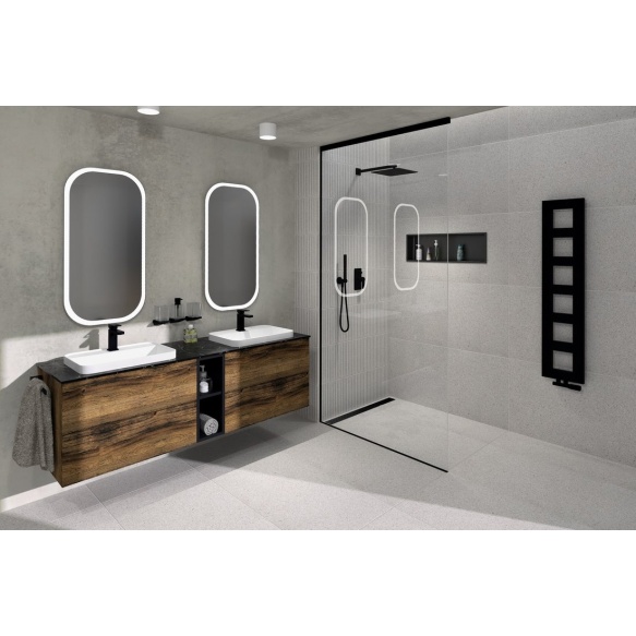 valamu Brahea 171,6x51.5 cm, Rockstone, matt valge