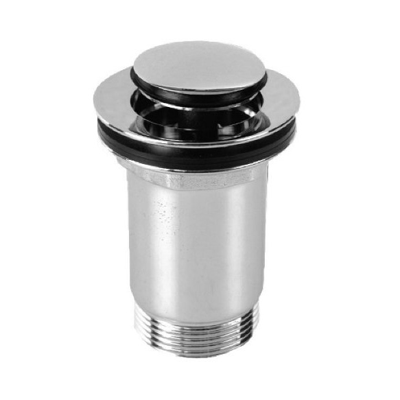 Click-Clack Valamu põhjaklapp 5/4“, (H) 4-52mm, väike nupp/kroom