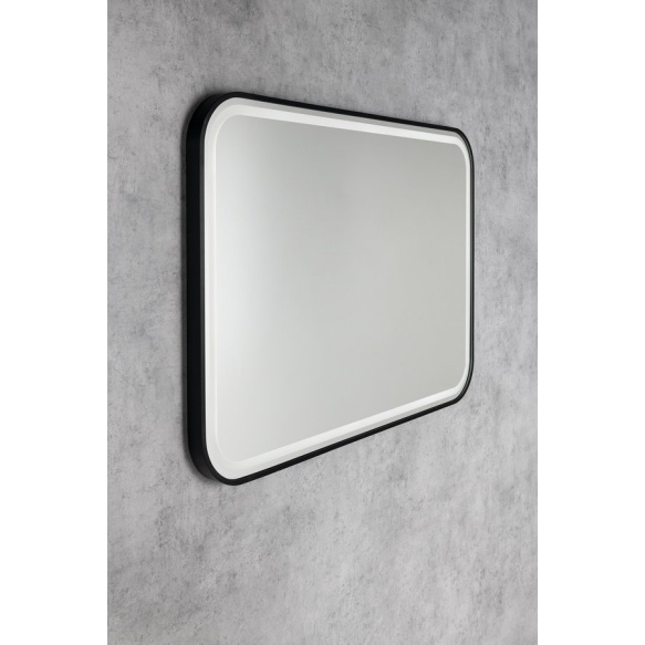 LED peegel Cetis 100x70 cm, matt must