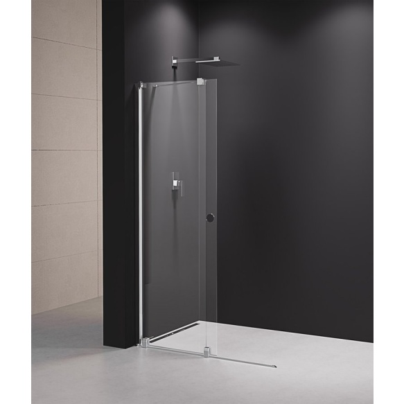 Dušinurga külgsein MODULAR SHOWER, rullikutega, 1600 mm