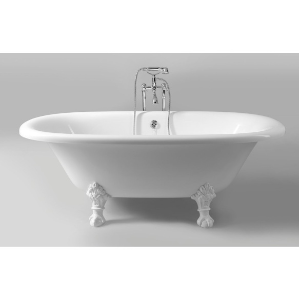 eraldiseisev vann REGATA 175x85x61cm, valged jalad, valge