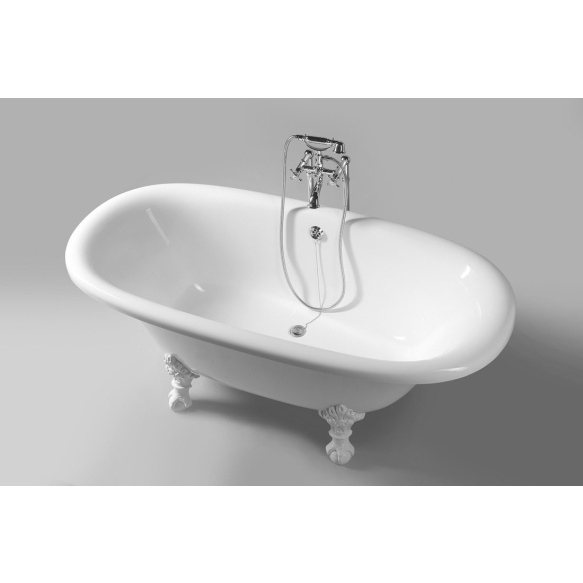 eraldiseisev vann REGATA 175x85x61cm, valged jalad, valge