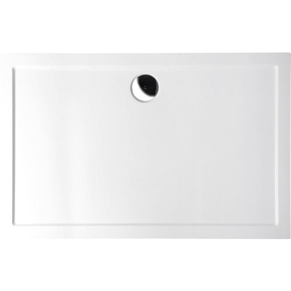 KARIA cast marble shower tray, rectangle 100x70x4cm