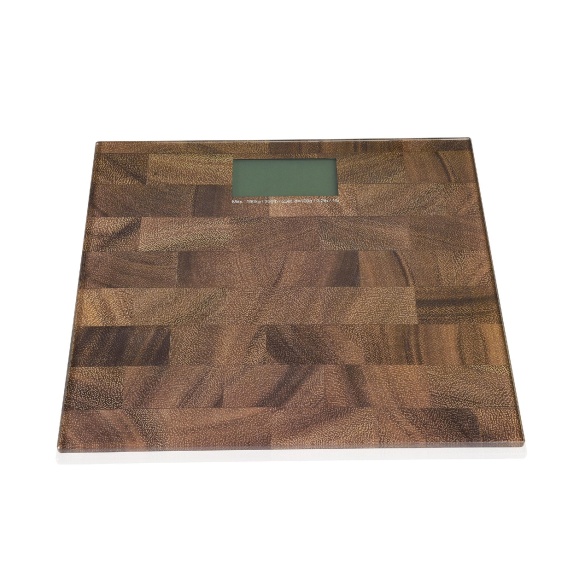 WOOD EFFECT DIGITAL BATHROOM SCALE