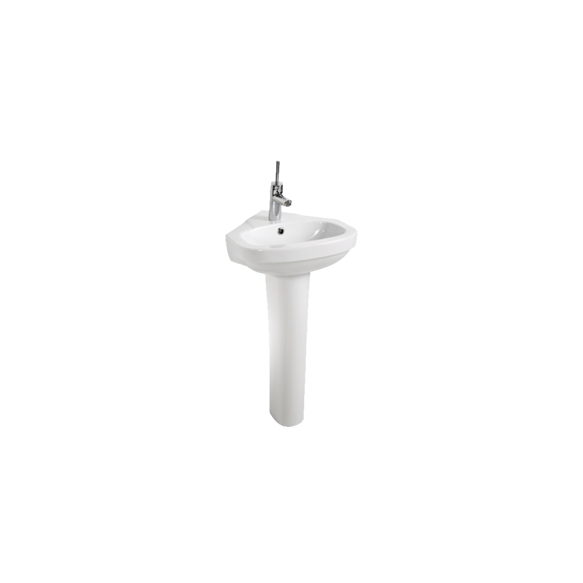 VITROYA THIN FULL PEDESTAL WHITE