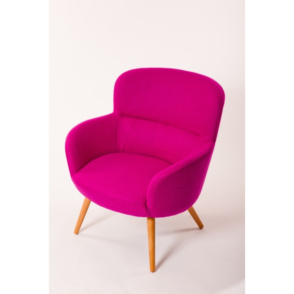 low armchair Chips, Nordic purple (HO-17)