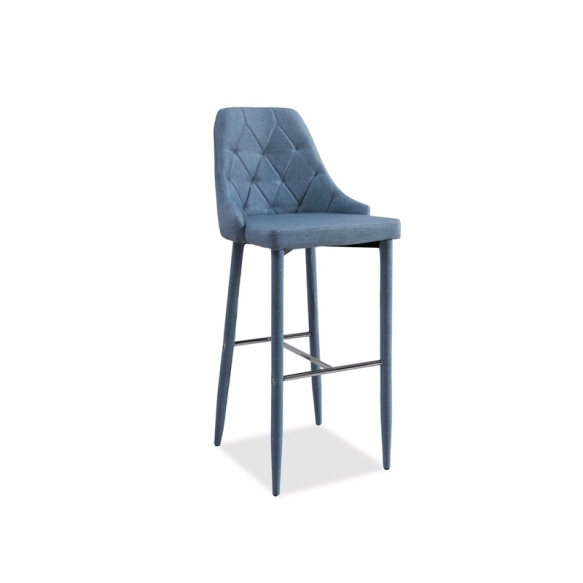 bar stool Queen, blue