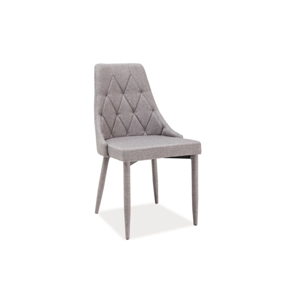chair Queen, grey + grey feet