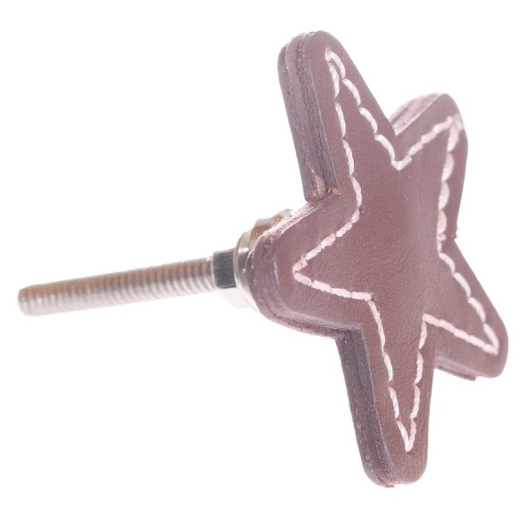 leather knob