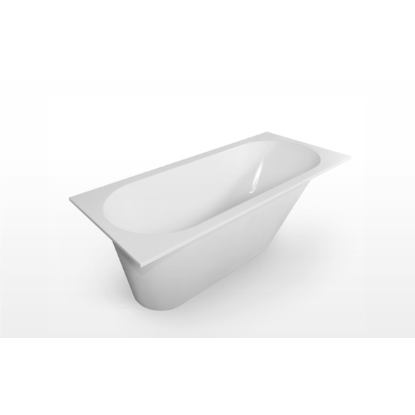 Cast stone bath Beta 170x75 cm, without siphon