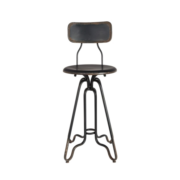 Counter Stool Ovid Black