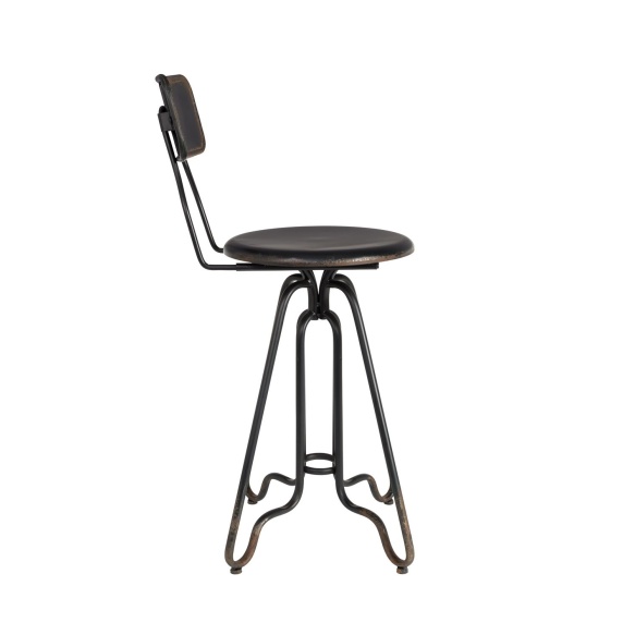 Counter Stool Ovid Black