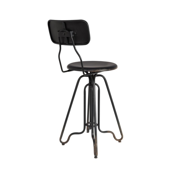 Counter Stool Ovid Black