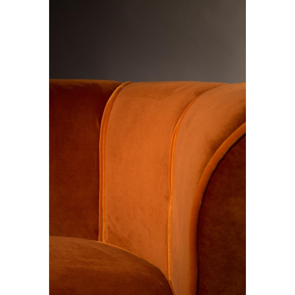 Lounge Chair Flower, orange