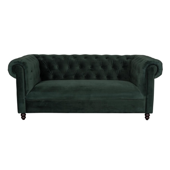 Sofa Chester Velvet Dark Green