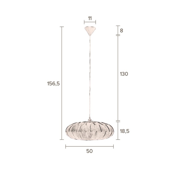 Pendant Lamp Bond Oval