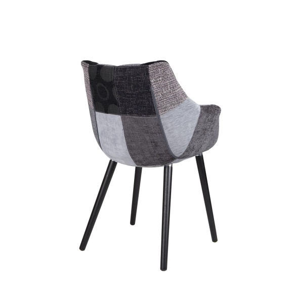 Armchair Twelve Patchwork Grey