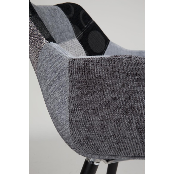 Armchair Twelve Patchwork Grey