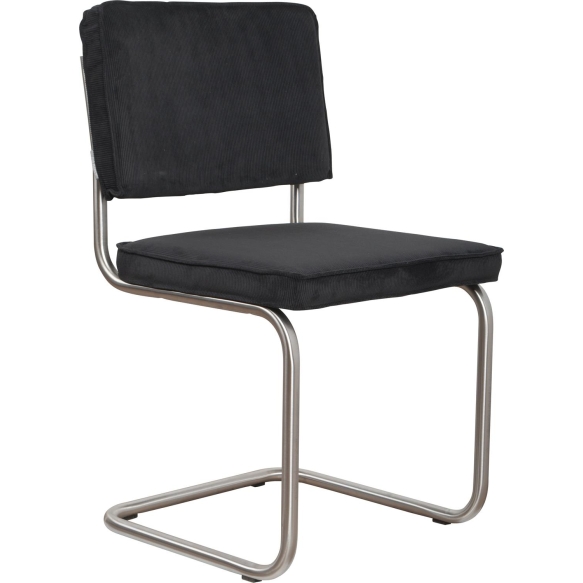 Chair Ridge Brushed Rib Black 7A