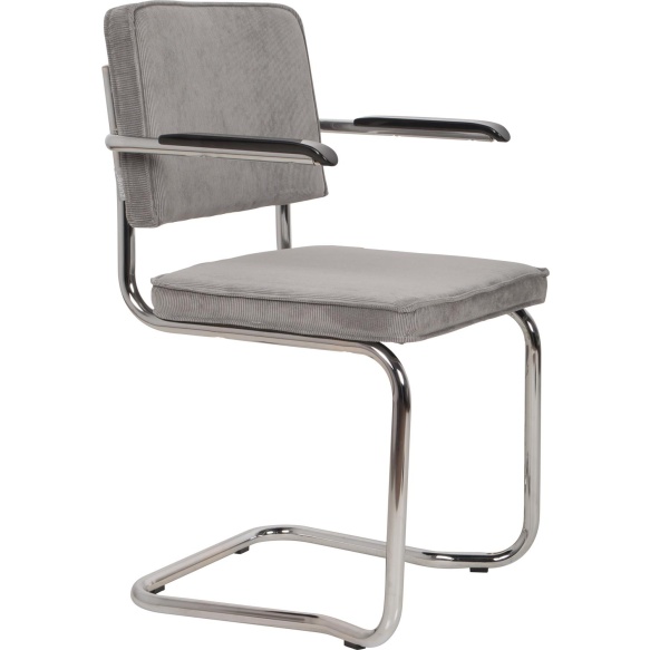 Armchair Ridge Kink Rib Cool Grey 32A