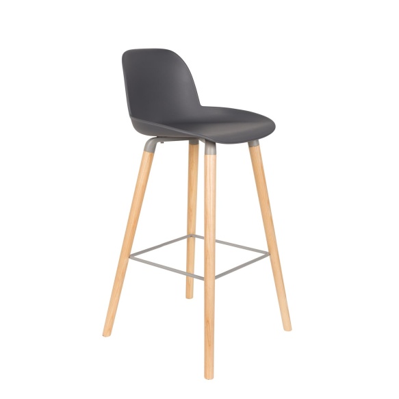 Barstool Albert Kuip Dark Grey