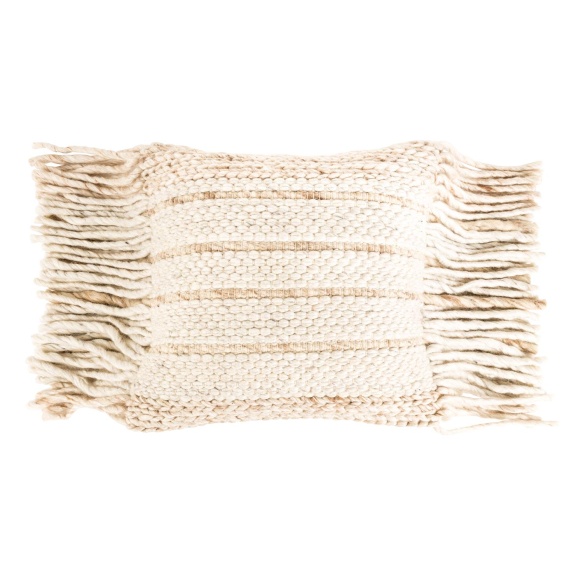 Pillow Fringe Natural