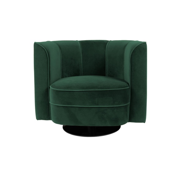 Lounge Chair Flower, green