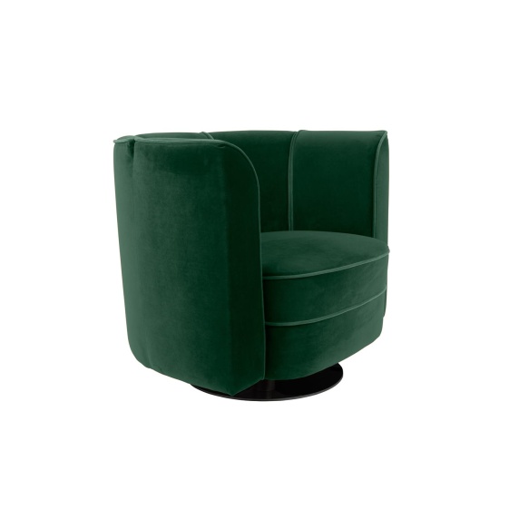 Lounge Chair Flower, green