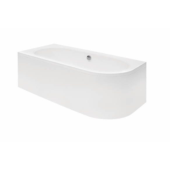 acrylic bath Avito, 150x75 cm, right +feet+panel