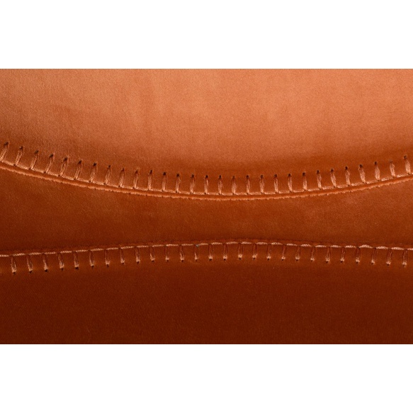 Chair Franky Velvet Orange