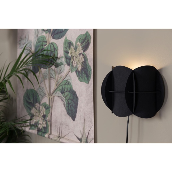 Wall Lamp Corridor Black