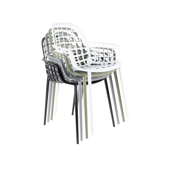 Armchair Albert Kuip Garden Light Grey