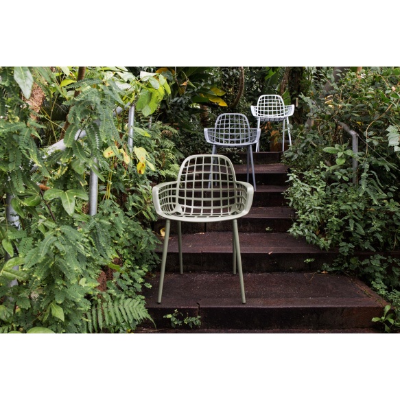 Armchair Albert Kuip Garden Light Grey