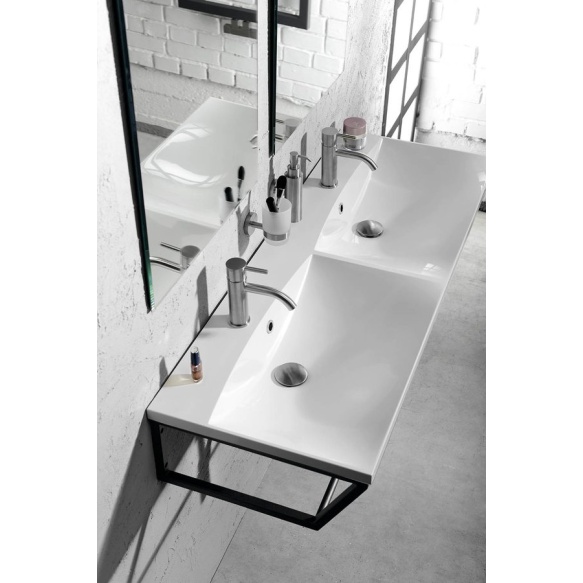 SKA construction under washbasin 1200 mm black mat