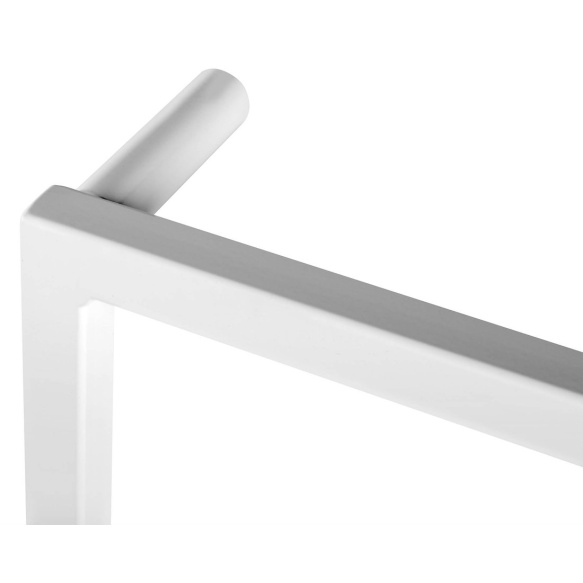 SKA Wall towel holder, 600 mm, white mat