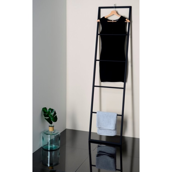 SKA Towel holder for leaning, white mat