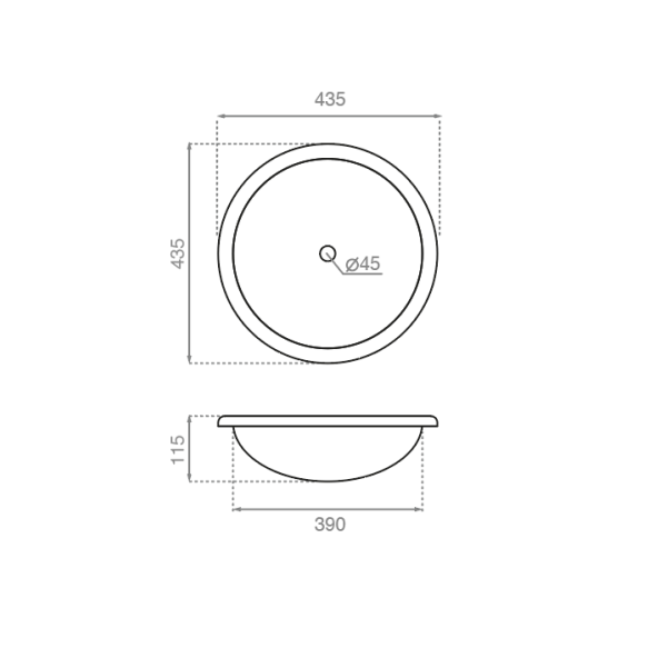 ceramic worktop basin Relief