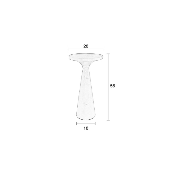 Side Table Floss White