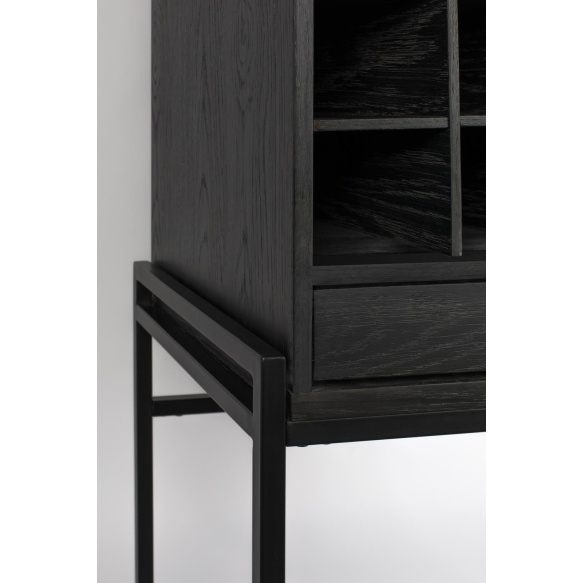 Cabinet Travis Black Oak