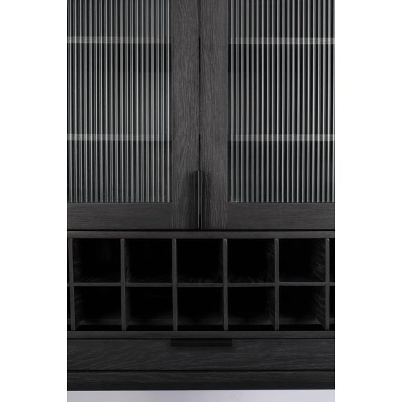 Cabinet Travis Black Oak