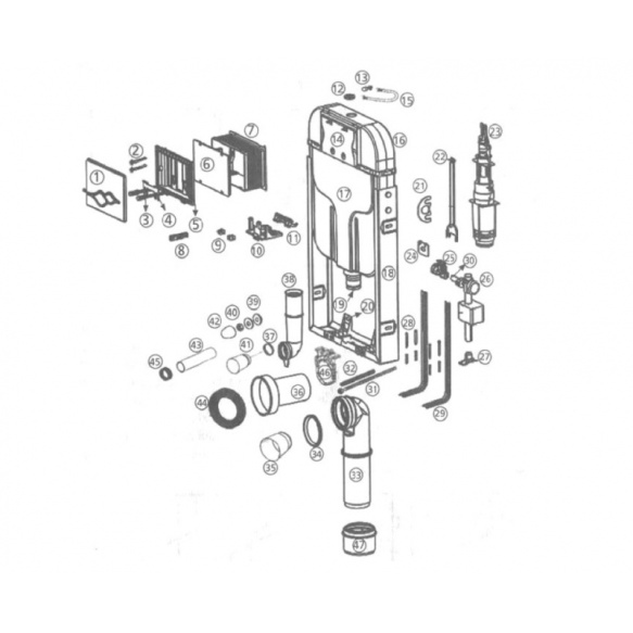 spare paer: GR5003 water inlet valve, nr. 26