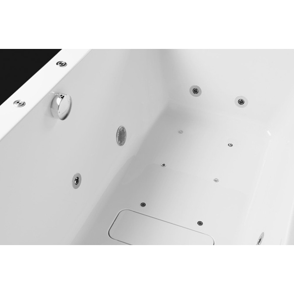 MARLENE HYDRO-AIR hydromassage Bath tub, 170x80x48 cm, white