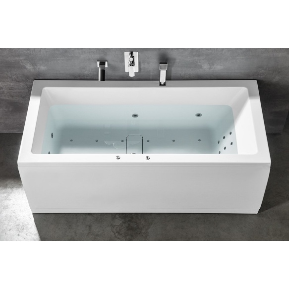 MARLENE HYDRO-AIR hydromassage Bath tub, 170x80x48 cm, white