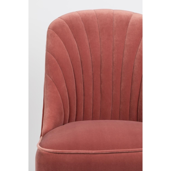 Give Me More Velvet Chair Pink