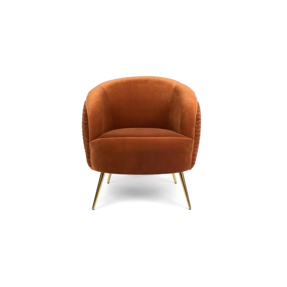 So Curvy Lounge Chair Orange